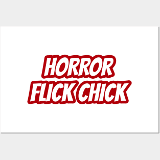 Horror Flick Chick Posters and Art